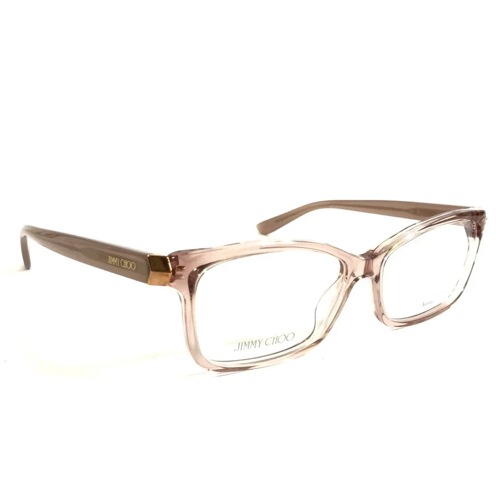 Jimmy Choo Eyeglasses Frames JC225 FWM Transparent Nude Clear Pink 54-15-145